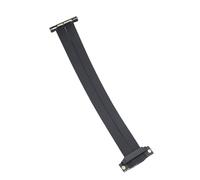CFTGIW PCIE 4.0 X1 Extension Câble d'Extension 90 Degrés à Angle Droit du GPU Câble pour la Carte Sound Carte 50cm / 19,7 Pouces Le degré 90 Offre Une PCIE X1 Cablegpu CablePcie 4.0 (20cm)