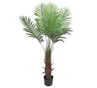 CFTGIW Phoenix Artificiel P 49.2 Pouces de Palmier Phénix Artificiels de Haut pour Décoration Intérieure Extérieure Grande Fausse Coco Noix de Palme