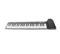 CFTGIW Piano Portable avec Haut-parleur 49 Touches Silicone Flexible 16 Tons 10 Rythmes 16 Volume Contrôle 32 Contrôle Roll Up Clavier Piano Caractéristiques Standard 49 être que R Portable