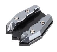 CFTGIW Plaques de Support du Support côté Moto, Extension pour NMAX155 2013-2015, NMAX125 2013-2025, avec Alliage en Aluminium CNC à Haute Résistance, Installation Facile pour Prévenir le (Ti Couleur)