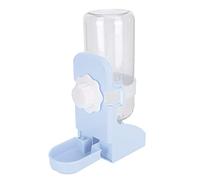 CFTGIW Plastic Suspendu pour Animaux de Compagnie pour Chats de Chat d'alimentation Perroquets Hamster Fontwhite être Fixe ou Le Dispenser du Dispense Compagnie Convaincat Distribution (Blue)