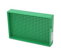 CFTGIW Plateau de Disposition de Vis, Trous Multiples en Forme de V, Plaque d'organisation de Vis à Ouverture Uniforme pour le Travail Industriel 5-2 Mm/0 06-0 08 Pouces dans Votre Travail (1,5-2,0