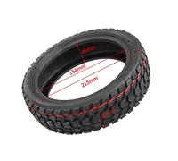 CFTGIW Pneu sans Chambre à Air de 8,5 Pouces 50/75-6,1 Pneu Sous Vide Tout-terrain Scooter électrique Antidérapant Antidéflagrant avec Buse Avant Arrière Universel Fabriqué en Caoutchouc 1/2x2)