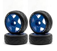 CFTGIW Pneus de Dérive Télécommandés Pneus de Voiture de Course 4 Pièces de Remplacement pour 1/8 GT LOSI Voiture Télécommandée capacité Incroyable de Pouvoir [Conception Appropriée Le [Conception