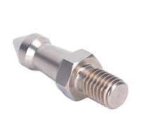 CFTGIW Pointes de Trépied de Caméra en Acier Inoxydable M8, Remplacement pour Trépied Monopode, Utilisation Facile, l'augmentation Est Le Filetage, il Ne Force Pas Les Pointes de d'appareil