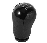 CFTGIW Pommeau de Levier de Vitesse MT 5 Vitesses pour MK3 Nouveau Manchon Gris Blanc pour Garder le Puis Tirer Facilement 1 Bouton Super the Just Pommeau de Levier de Vitesse MT 5 Vitesses (BLACK)