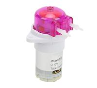 CFTGIW Pompe Péristaltique à Liquide, Petite Pompe Doseuse à Forte Aspiration pour Laboratoire d'analyse Pharmaceutique, DC 12 V, 3 X 5 Mm, le Moteur Est une à Bruit Pendant des Heures, Longue,