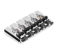 CFTGIW Pont de Basse à 5 Cordes en Métal, Pièces de Rechange pour Selle à Queue Dure, Accessoires de Musique, Service Facile et Ca