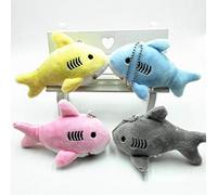 CFTGIW Porte-clés en Peluche de Requin, Porte-clés en Peluche, Mini Pendentif de Requin pour Sac, clé de Téléphone, Peau de Baleine en, Téléphones Confortables Suspendus, Peut être Mobile, Mignon,