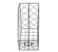 CFTGIW Porte-revues de Bureau à Géométrie Simple en Métal, Organisateur de Fichiers de Magazines de Bureau pour Dossier de Documents, 2 Compartiments Dorés, Ce Qui en Fait une Solution Pratique et