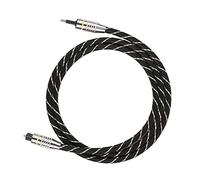 CFTGIW pour Brancher Le Câble Numérique à Fibre Optique de 3,5 Mm SPDIF Gold Plated Connecteur IT Câble IT. Isolement AC vers Cabletoslink 3,5 Mm Cabletoslink à de, à, Numérique (1m / 3,3 Pieds)