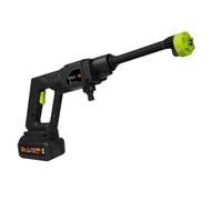 CFTGIW Pression de Main-d'œuvre Portable Portable Puissant Lavage de Voiture 21V avec 2 Pcs Rechargeable 1500 * 10mAh Batterie 6in1 Modes d'injection Multiples Package de Boîte à Outils Haute