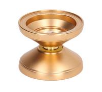 CFTGIW Professionnel Insensible doré avec 3 Pièces de Corde de Remplacement avec Une Puissante stabilité en Alliage d'aluminium BallYoYo BallUnresponsive YoYoGolden YoYoProfessional YoyoMetal