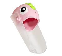 CFTGIW Rallonge de Robinet pour Enfant en Bas âge, Lavage des Mains Amusant et Sûr, Bec d'évier en Forme de Dinosaure, Rallonge de Baignoire pour Cuisine et Salle de Bain, 13,5 Cm, Jaune Encourage