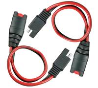 CFTGIW Rallonge SAE Adaptée aux Chargeurs de Batterie NOCO, avec Adaptateur D'inversion de polarité SAE, pour Motos, Voitures, VTT, UTV (Paquet de 2)