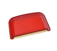 CFTGIW Rasoir Manuel pour Tissus Professionnel - Grattoir Pratique pour Vêtements - pour Pull, Manteau, Tricot Dissolvant Manuel Noir avec Peluches Conçues pour Dire [Nettoyage supérieur] (Rouge)