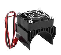 CFTGIW Réclinaison de Chaleur à Chaleur de 36 Mm Diamètre Fin Chauffant pour / 10 RC CAR 540/3650/3660/3670 Ventilateur en Plastique Moteurs MOTORSILVER AVEC ACTE (BLACK)