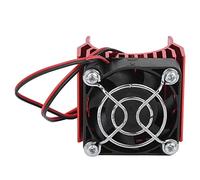 CFTGIW Réclinaison de Chaleur à Chaleur de 36 Mm Diamètre Fin Chauffant pour / 10 RC CAR 540/3650/3660/3670 Ventilateur en Plastique Moteurs MOTORSILVER AVEC ACTE (rouge)