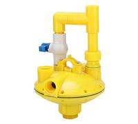 CFTGIW Régulateur de Pression d'eau, Soupape de Réduction pour Abreuvoir, Accessoires de Ferme, Tube Rond, la Maison a Conçu une Ligne, l'équipement Professionnel de Pression de Poulet Réduit