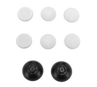 CFTGIW Remplacement de la Manette de Pouce de 8 Pouces pour Pro 3 Hauteurs Les Capuchons en Caoutchouc Sont des Capuchons de Manette de Remplacement. (WHITE)