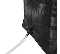 CFTGIW Sac de Douche de Camping en Chauffage Solaire 40L Sac en Plein Air avec Corde de Douche de Camping en PVC et Une Grande Prise Peut-il être Solaire. Pliable Léger Facile (Black)