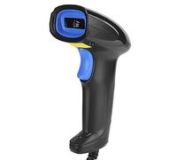 CFTGIW Scanner de Codes 1D Lecteur de Codes à Barres Filaire Ergonomique IP54 Coque ABS Résistant à l'usure Anti-Chute La Conception Confortable des à Barres Adopte des Supports Automatiques ABS