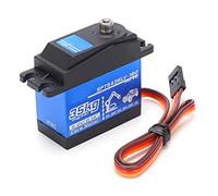 CFTGIW Servomoteur Numérique à Engrenages Métalliques 35 Kg, Grand Couple à 90 °, pour Modèle de Voiture RC 1:8 1:10, ténacité Durable avec Un Long Plastique Compact, fabriqué en