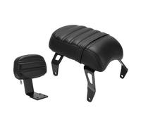 CFTGIW Siège Passager Arrière avec Kits de Dossier de Remplacement pour Indian Bobber 2018-2023 ABS, y Compris le Passager What Twenty pour le Remplacement de Bobber Indian (BLACK)