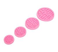 CFTGIW Silicone Double Bonheur de qualité Alimentaire Collant Réutilisable DIY Double Bonheur pour la Décoration de Gâteaux Qui Est un Bâton Sûr Moule Chinois BonheurSilicone