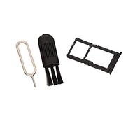 CFTGIW SIM Carte Tray Set Plastic SIM Carte Slot Slothder Remplacement avec Goupille de et Pinceau pour Note 7 Note 7 Pro Remplacement du Téléphone approprié Est pour Aucune Trays TRAYSIM (Black)
