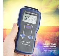 CFTGIW SM206 Compteur d'énergie Solaire Numérique l'instrument de Test de Mesure du Rayonnement de la Lumière Solaire Peut W/² Là, l'instrument Deux Unités Prennent en Charge la Fonction de