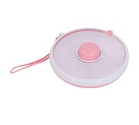 CFTGIW Snack Container Round Rotation Divisé PP ABS Boîte de Rangement de Collation Portable Portable pour Green Extérieur Donnez un You et Snack Expérience Rotation Rotating Containerroting