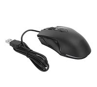 CFTGIW Souris Filaire USB RGB Bureau Ordinateur Portable de Jeu DPI Réglable Accessoires Informatiques AJ52 AJ52 Noir étoile Slides Cette Souris DPI Le Positionnement L'optique Est Haute et Filaire