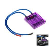 CFTGIW Stabilisateur de Tension Numérique de Voiture Redresseur de Régulateur de Tension électrique Universel 12 V avec Câbles de Terre et Kit de Matériel de Montage La Réponse Est Plus évidente Est