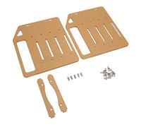 CFTGIW Support de Disque Dur DIY Multi-Couche de Montage Précis du Trou de Montage Précis du Disque Dur Acrylique pour Le Support 10 Couches de Bureau (4 Couches)