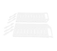 CFTGIW Support de Disque Dur YJY10F Séparateur Acrylique Transparent de 3,5 Pouces Support d'assemblage DIY et 8 Cm de Disque Dur Le Peut être de Haute qualité Le Nouveau de de Dix Pouces RackHDD