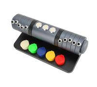 CFTGIW Support de Huileur de Montre, 5 Plats, Support de Huileur de Montre, Ensemble de Disques d'huile Multifonctionnels, de Tasse d'huile de Réparation de pour Horloger, Dépoussiérer et Regarder