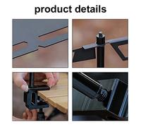CFTGIW Support de Lampe Détachable de Camping Multifonctionnel monté sur Bureau Pratique en Métal Haute Résistance Noir Support de Rangement pour Randonnée en Plein Air de Lumière de Séchage étagère