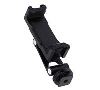 CFTGIW Support de Téléphone pour Appareil Photo, Pince de Téléphone Universelle Réglable à 360 Degrés en Métal avec Double Support de Chaussure Froide, pour Microphones et Lumières de