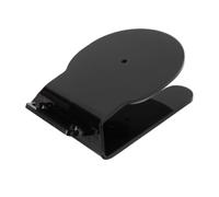 CFTGIW Support D'enceinte de Bureau ERA 100 | Conception acrylique inclinée, gestion efficace des câbles, patins antidérapants, amélioration du son, configuration de
