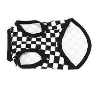 CFTGIW T-Shirt sans Manches pour Animaux de Compagnie, Gilet pour Animaux de Compagnie, T-Shirt en Coton sans Manches en Mosaïque pour Petits Cochons en Coton Simple Haut fabriqué en Tissu approprié