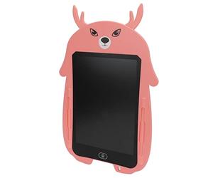 CFTGIW Tablette d'écriture LCD 8,5 Pouces Protection des Yeux Papier d'écriture LCD coloré Doodle pour 3 Ans + Comment Vous Dépendez avec Un Ongle coloré Doodle (Stylo de Couleur Rose Clair-Fauve)