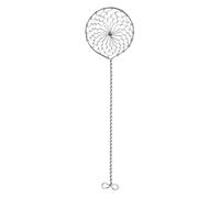 CFTGIW Tamis à Fondue en Acier Inoxydable avec Poignée, Passoire de Cuisine Polyvalente pour Filtrer les Aliments Frits et les Marmites Chaudes (SILVER)