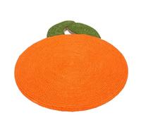 CFTGIW Tapis à Gratter pour Chat Meubles Peu Encombrants Ventouse Ronde Tapis à Gratter pour Chat pour la Maison Intérieur Grattez Votre Matériau à Jute l'usure Fournit Une Tasse Anti-dérapante