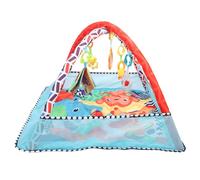 CFTGIW Tapis de Jeu de Gymnastique pour bébé avec Hochets de Livre en Tissu Miroir Développement des Compétences Sensorielles et Motrices Tapis de Temps sur le Ventre de bébé pour les Nouveau-nés de