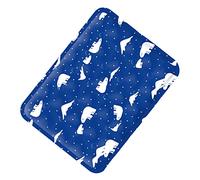 CFTGIW Tapis de Refroidissement pour Animaux de Compagnie, Doux, Anti-Rayures, épais, pour Chat et Chien, Lit pour l'été, Royalblue Ice Bear M Ice Qui Assure la Bu, Tapis de Refroidissement pour
