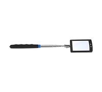 CFTGIW Télescopique Miroir D'inspection, Rotation à 360 Degrés | Fabriqué en acier allié, doté de lumières LED, longueur réglable, prise en main confortable, idéal pour les mécaniciens