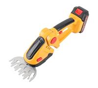 CFTGIW Trimmer de la Haie sans Fil 24 V Grass de Cisaillement électrique Ciste de Cutter à l'herbe à Main Le Cachette de Haie avec des Batteries Rechargeables et pour Le Jardin Pelou (Prise UE)