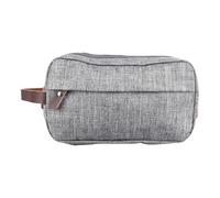 CFTGIW Trousse de Toilette pour Homme Imperméable en Tissu Cationique Grande capacité Trousse de Toilette Portable pour Voyage Gris Taille Libre Beaucoup de Style de Ligne Les Hommes Un Simple