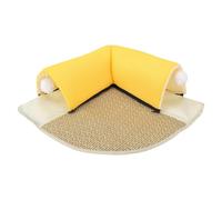 CFTGIW Tunnel de Tapis pour Chat de 2 Po, Tissu Oxford Lavable, Anti-Rayures, Tunnel pour Chat Détachable pour l'intérieur de la Maison ou du Design Ce Permet Votre Refroidissement Conçu avec